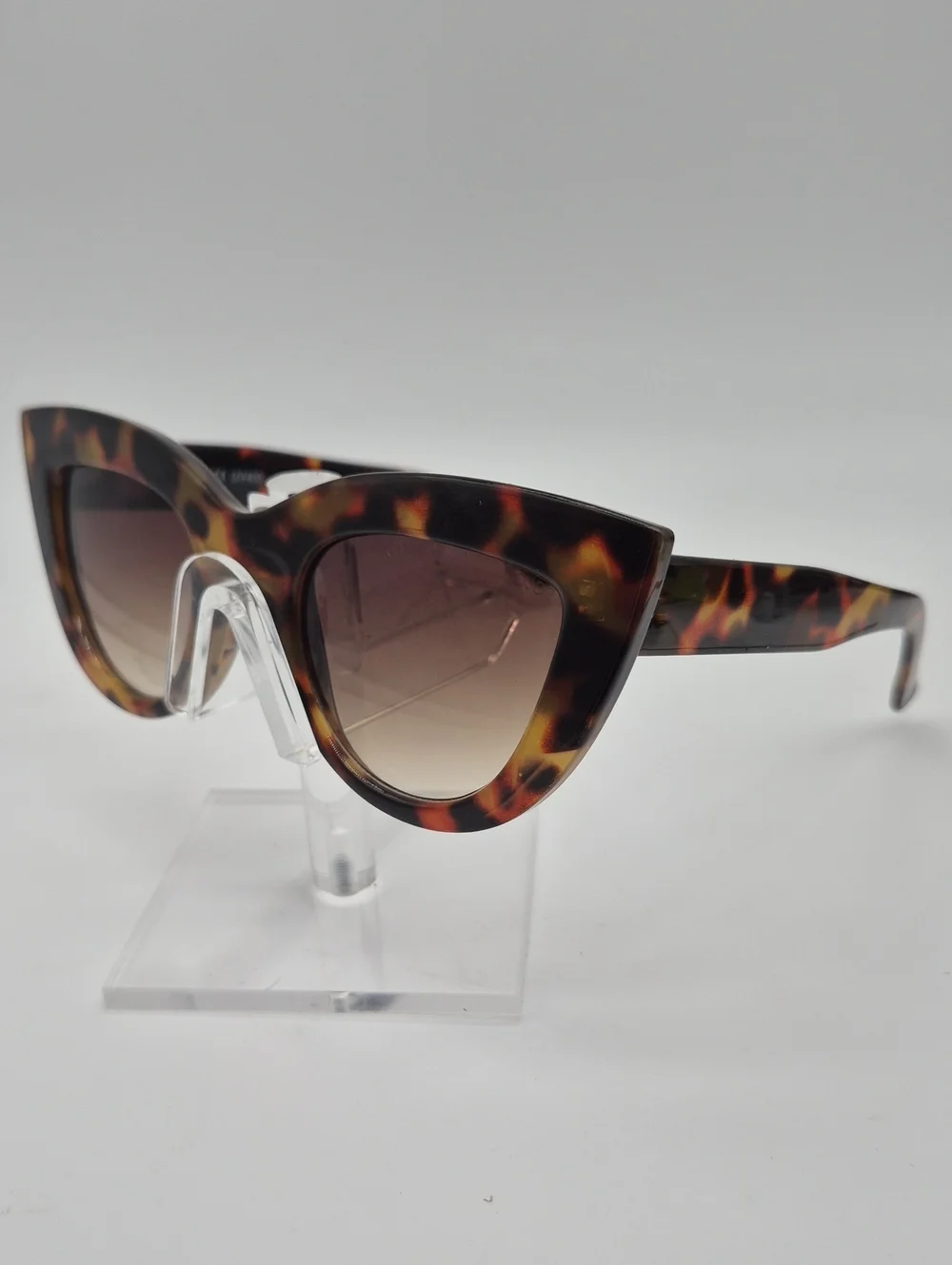 SOJOS Tortoiseshell Cat Eye Sunglasses - Brown Gradient SJ2939